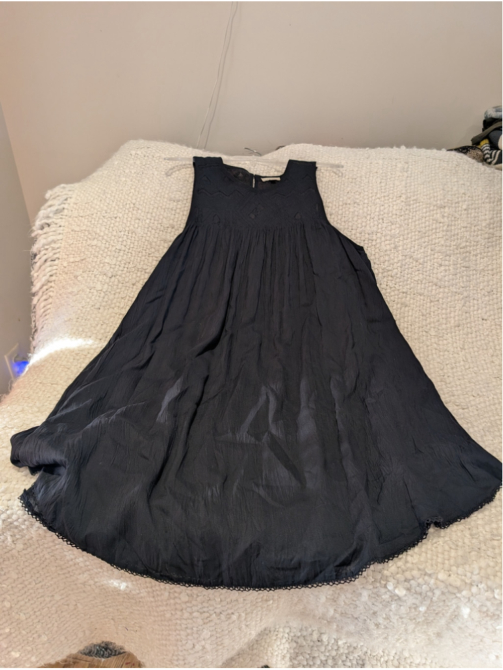 Women's Wilfred Black Sleeveless Mini Dress Size S
